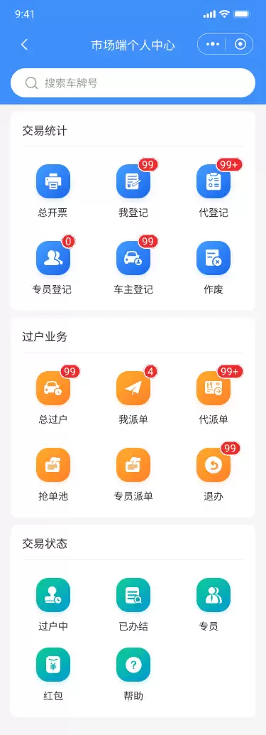 车辆市场端小程序uniapp模板-小白技术论坛
